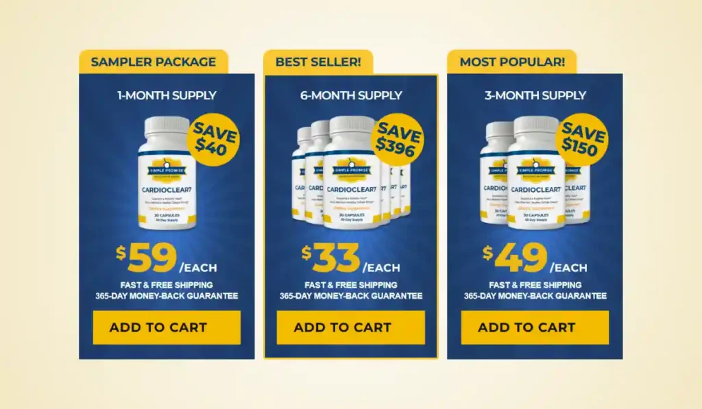 Cardio Clear 7 price